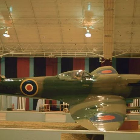 Another RAF Spitfire used as gate guardian at RAF Norton