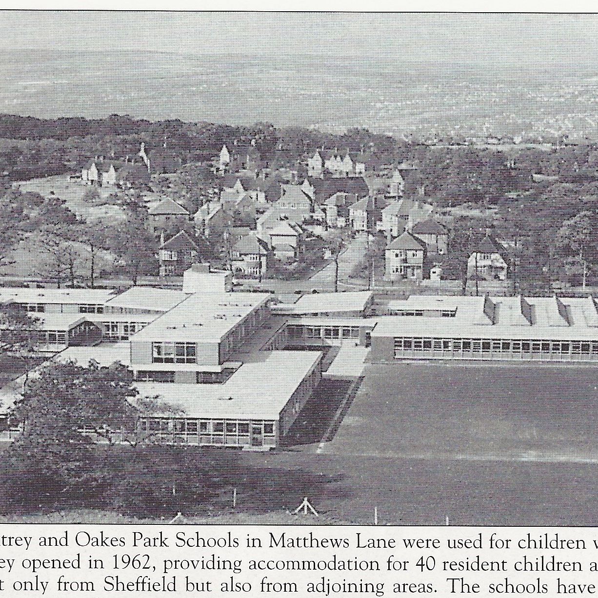 Chantrey and Oakes Park Schools Matthews Lane opened 1962