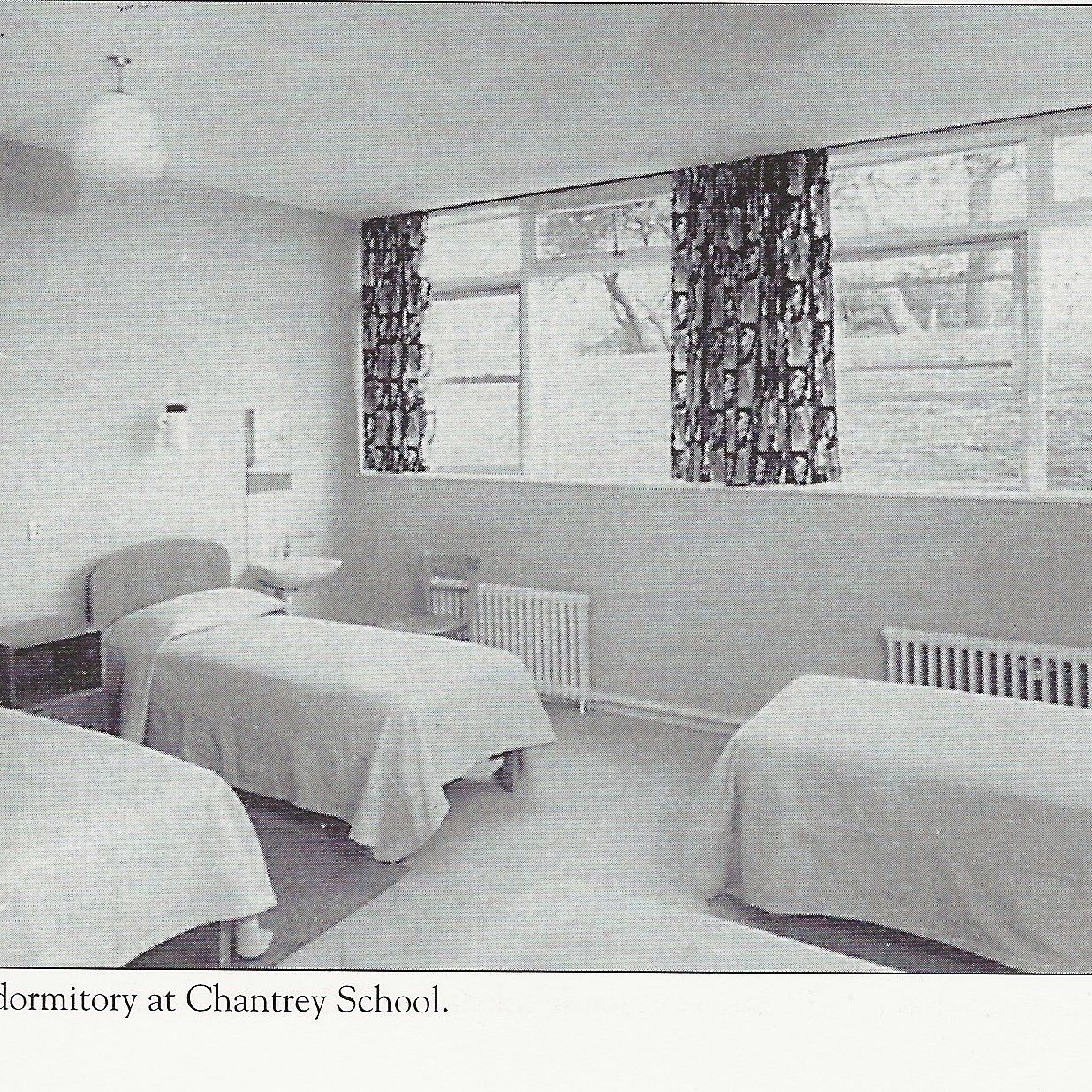 Dormitory at Chantrey School Matthews Lane opened 1962