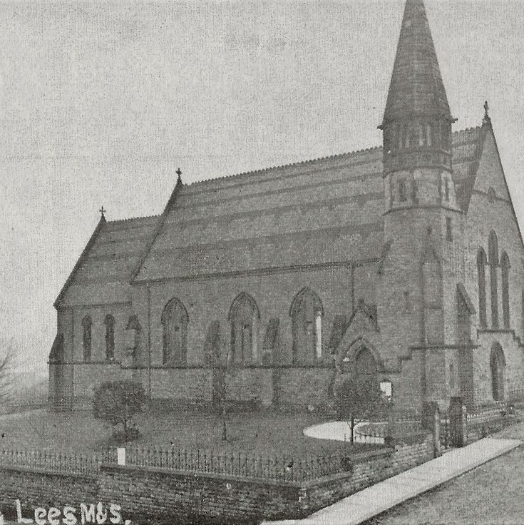 Early photo of St Paul's Norton Lees Lane