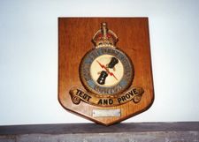 M213 Plaque with badge of RAF, Norton, Signals’ Command. 