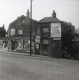 M214 Shops at Four Lane Ends Norton Lees from Derbyshire Lane shops.