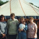 M226 Karen Thompson, Peter Haddock, baby Sally, Hazel Haddock. At Nort