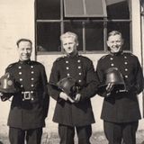 M25 Firemen, annual inspection, 24th September, 1954, at Norton Fire S