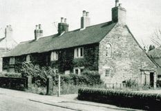 M254 Block of four cottages on Little Norton Lane,.