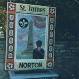 M255 Well dressing, placed above Annie Hall’s trough on the green outs