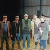 M268 Ploughing Match Povey Farm. Left to right Maurice Butcher Ian Sla
