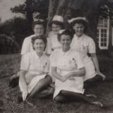 M27 Nurses, Norton Hall.  Janet Coy (Mrs McGurk) back right was traine