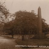 M276 Chantrey’s Monument, Norton. N 125 in this postcard series.  Note