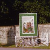 M87 Well dressing showing St James’s church, Norton. 