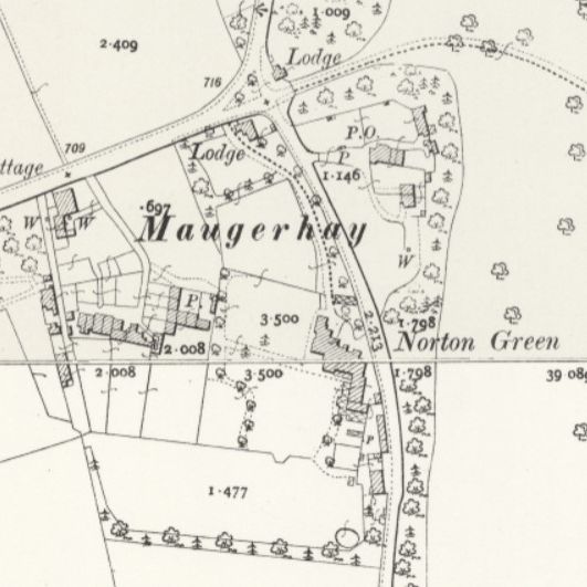 Maugerhay c1900 map