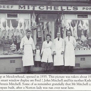 Mitchells Meadowhead Butchers 1954