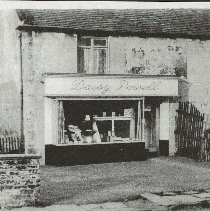 Mrs Powell’s shop, Backmoor, in the 1960s