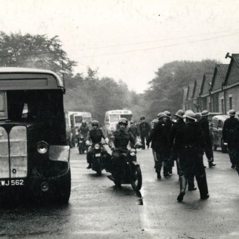 NFS1 AFS Exercise - Sheffield 14th September 1952.  Zone Control Unit 