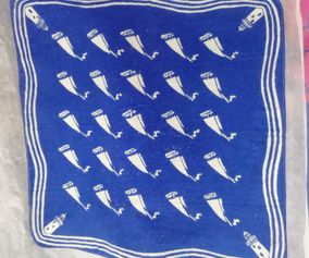 Painted Fabrics - handkerchief