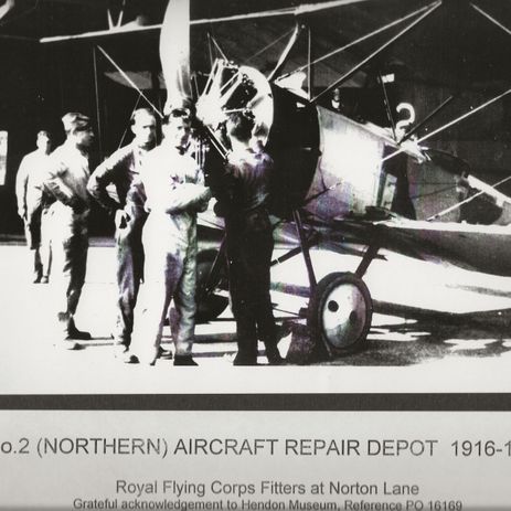 RFC Fitters at No 2 (Northern (2) Aircraft Repair Depot Norton NHG
