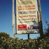 SG226 For Sale sign - Chantry Cottage. 1997.
