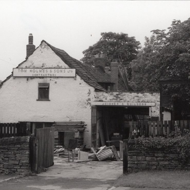 TS12 Tom Holmes and Sons, Builders and Joiners Bradway Road 1980.