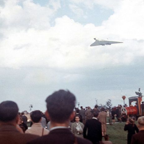 Vulcan Fly Past RAF Norton date unknown