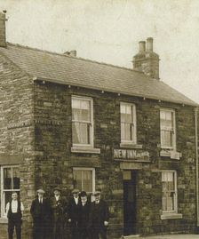 s103 New Inn, no indication of postcard series.  Publican J.A.Linacre_