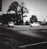 s113 Meadowhead Crossroads1960s  Gas van, bus.  Morris car, Jordanthor