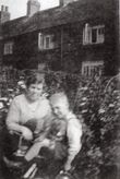 s160 Fanny Bullifant and son Douglas at Maugerhay c. 1927