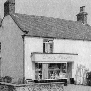 s71 Shop, walls replastered, painted white.  1960s.  Shop closed 1971